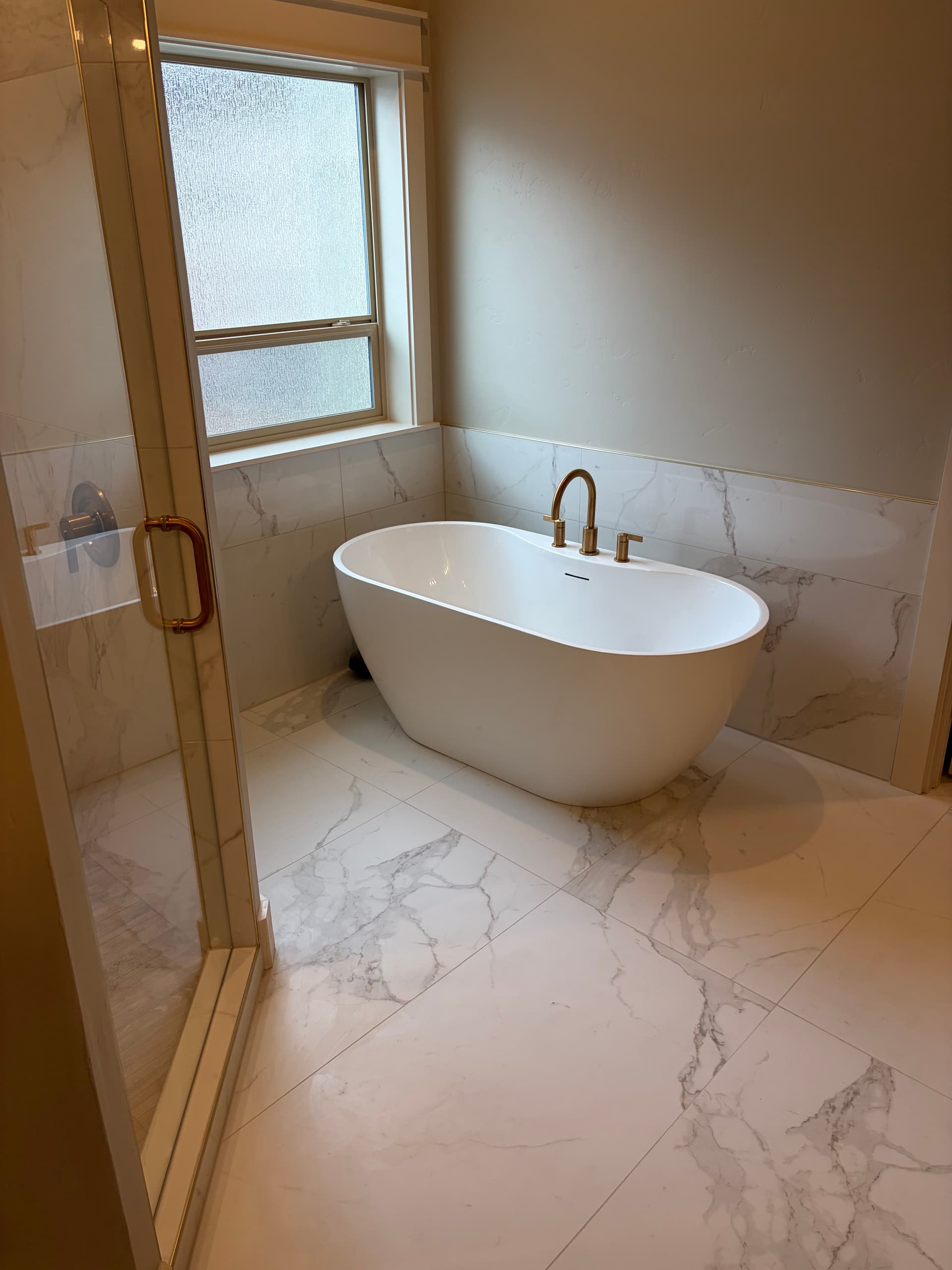 Gallery photos for Full Master Bathroom Remodel in Meridian Delivers Luxury Upgrades: Image #3