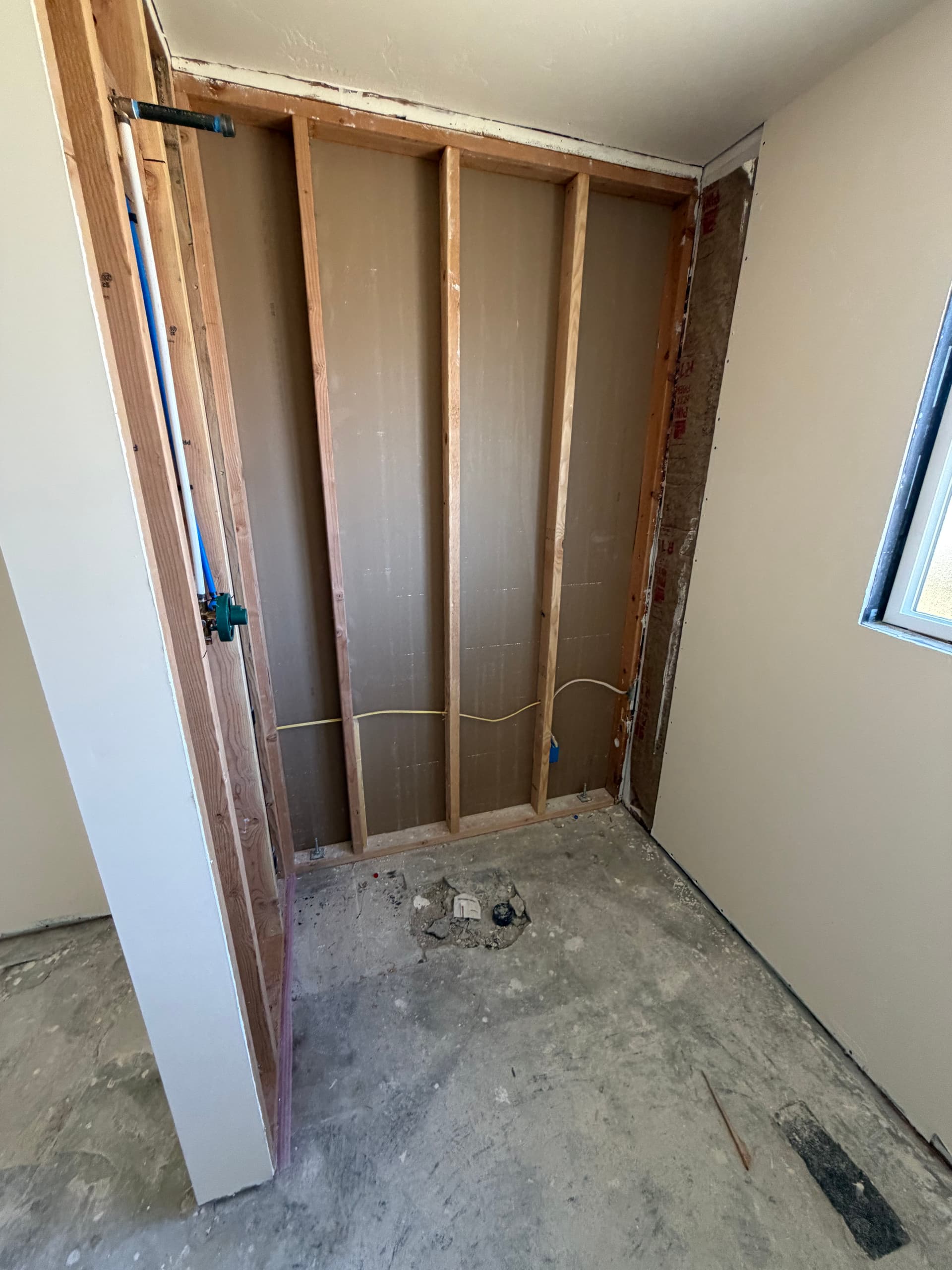 Gallery photos for Water Damage Bathroom Rebuild with Custom Tile Shower: Image #5