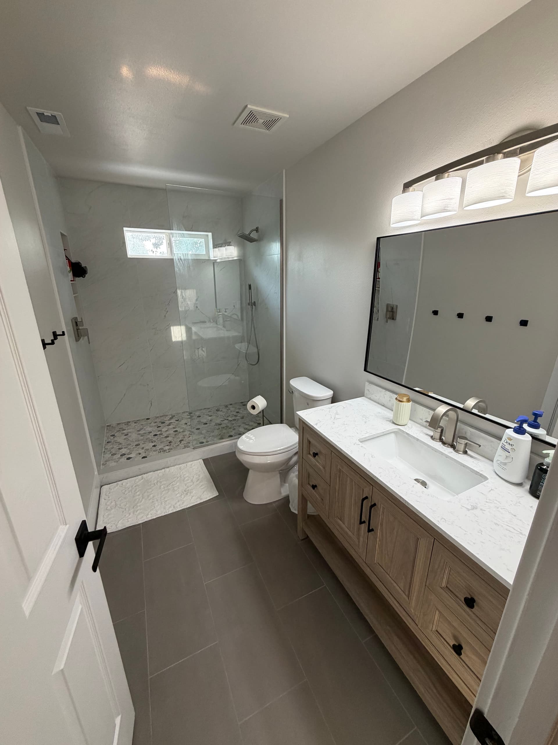Full Bathroom Remodel With Custom Tile Shower in Nampa image
