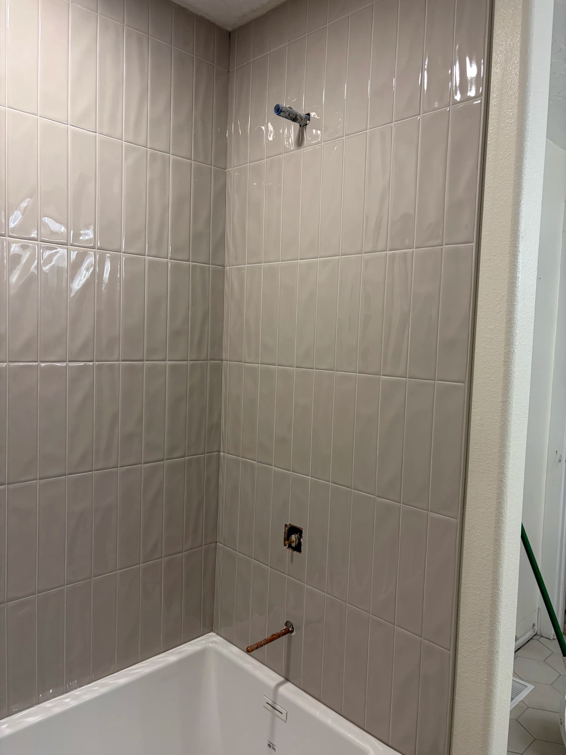 Gallery photos for Clean Tile Work That Makes a Bathroom Feel Complete: Image #2