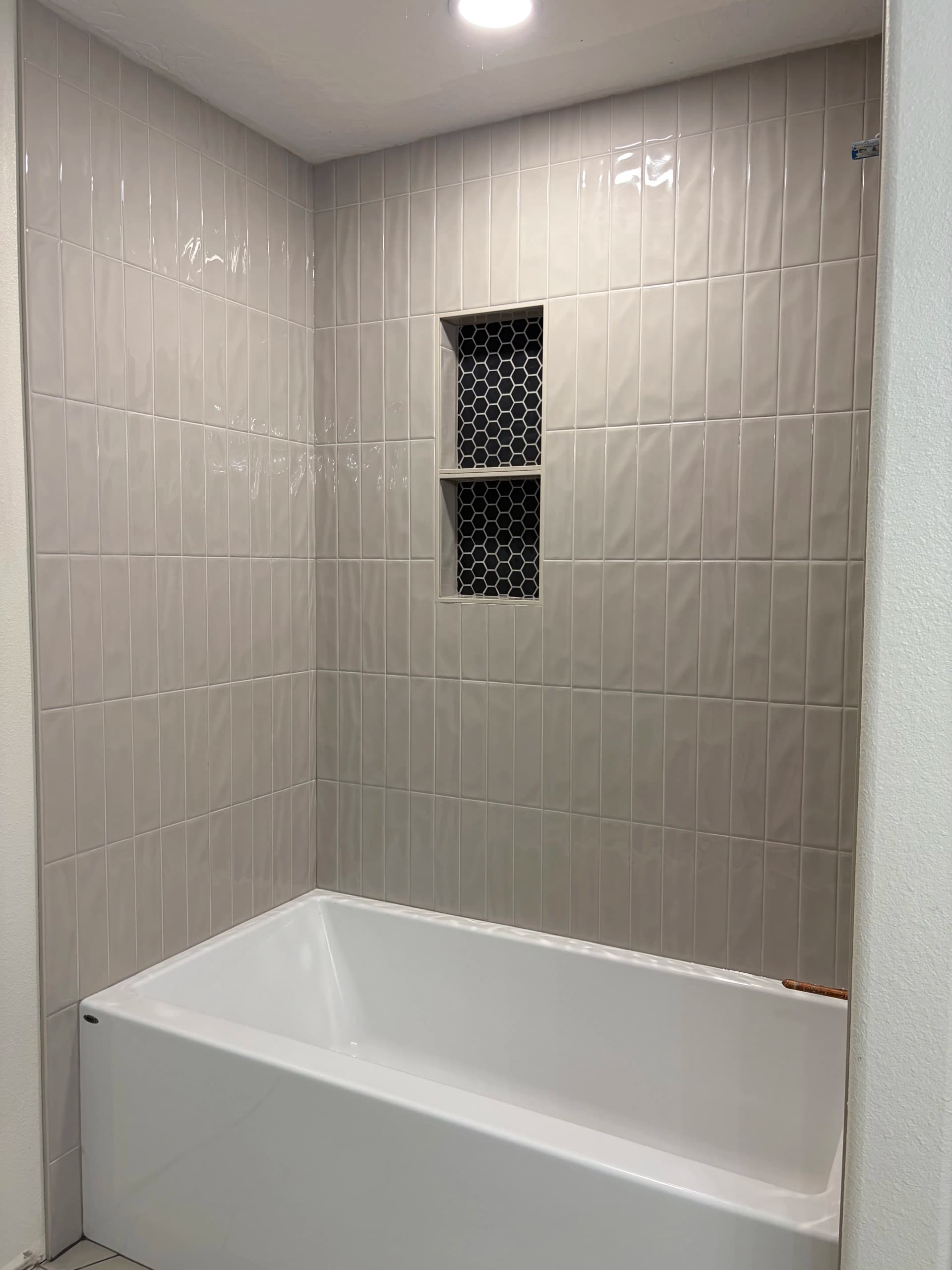 Clean Tile Work That Makes a Bathroom Feel Complete image